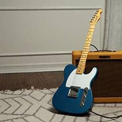 Fender 70th Anniversary USA Esquire Lake Placid blue | Reverb