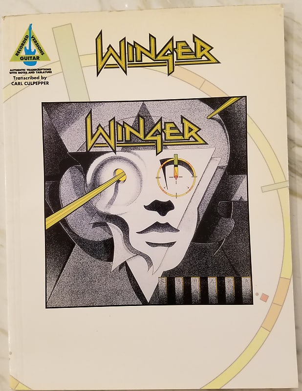 WINGER - SELF-TITLED - GUITAR TAB BOOK - Tablature Songbook Reb