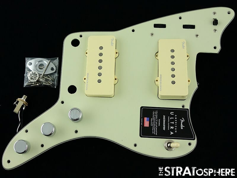 Fender American Ultra Jazzmaster LOADED PICKGUARD S-1 SWITCH Noiseless USA  Mint