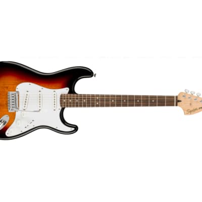 Open Box Squier Affinity Series Stratocaster - 3-Tone Sunburst w/ Laurel FB image 4