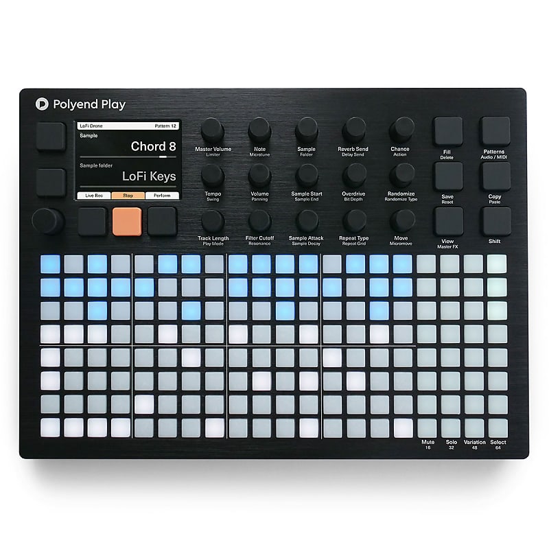Polyend Play Sample and MIDI Based Groovebox with 8 Audio, 8 Poly MIDI tracks image 1