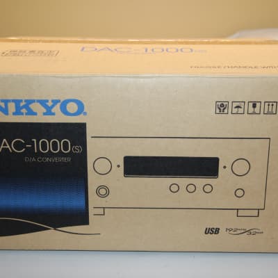 ONKYO DAC-1000 D/A Converter 192kHz 32Bit NEW | Reverb