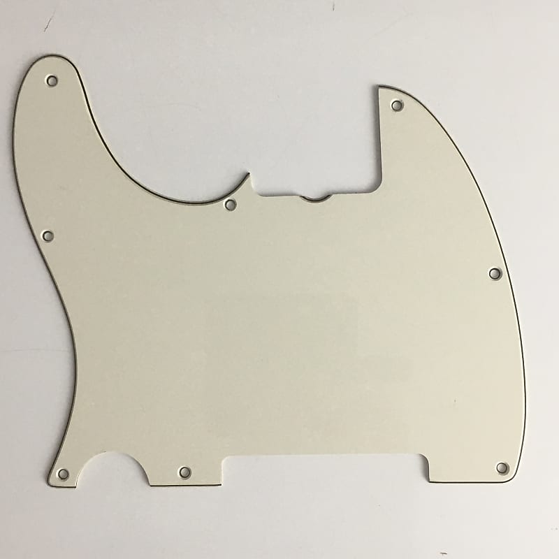 3 Ply Lefty Parchment Relic Esquire Pickguard Telecaster For | Reverb