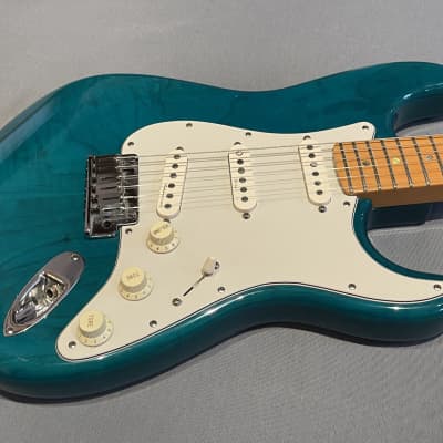 Fender Stratocaster American Deluxe 1998 - Teal image 6