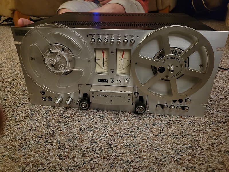 Pioneer RT 707 reel-to-reel tape recorder. Classic Vintage. Fully