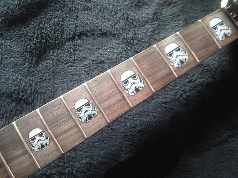 Trooper Galaxy Sticker IInlay Guitar Vinyl Fret Matkers Fretboard Guitar & Bass image 1