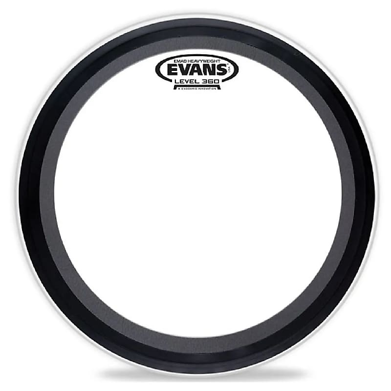 Evans BD22EMADHW EMAD Heavyweight Clear Bass Drum Head - 22" image 1