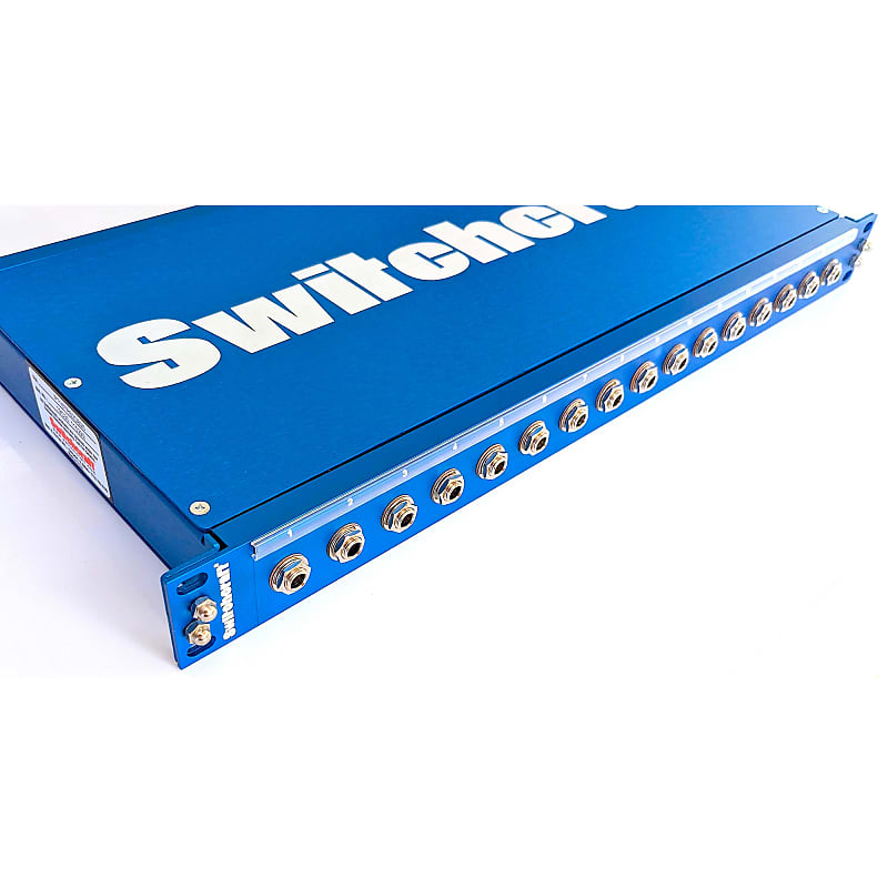 Switchcraft 16-Channel TRS to DB25 Pro Audio / Studio Rack Patchbay -- MINT image 1