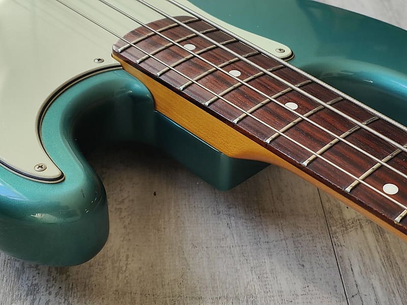 1997 Fender Japan PB62 '62 Reissue Precision Bass (Ocean Turquoise Metallic)