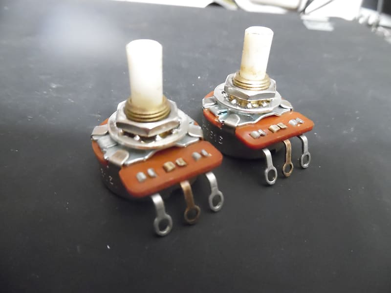 Vintage 1976 Fender Telecaster PBass Pot Potentiometers 250k Reverb