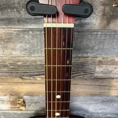 (16169) Silvertone 319 Acoustic Guitar w/ chipboard case image 5