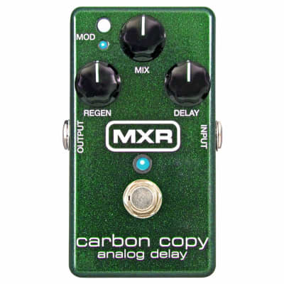 MXR Carbon Copy Analog Delay Guitar Effects Pedal M169 W- Free Cables image 3