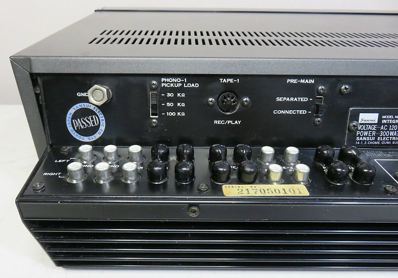 SANSUI AU-5900 INTEGRATED AMPLIFIER WORKS PERFECT SERVICED