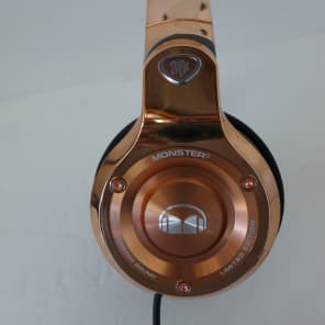 Monster 24K Professional DJ Style Headphones Rose Gold Limited Edition-used Bild 3