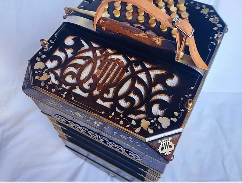 Alfred Arnold Bandoneon Zinc Plates 1920's - Full