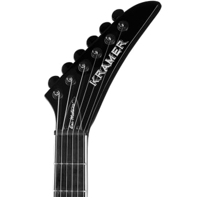 Kramer Dave Mustaine Vanguard Electric Guitar Ebony image 8