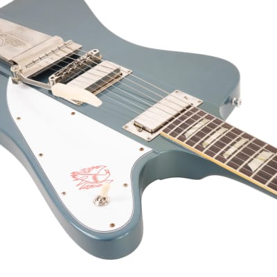 Gibson Custom 1963 Firebird V with Maestro Ultra Light Aged - Pelham Blue image 7