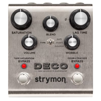 Strymon Deco Tape Saturation and Doubletracker Guitar Effects Pedal image 1