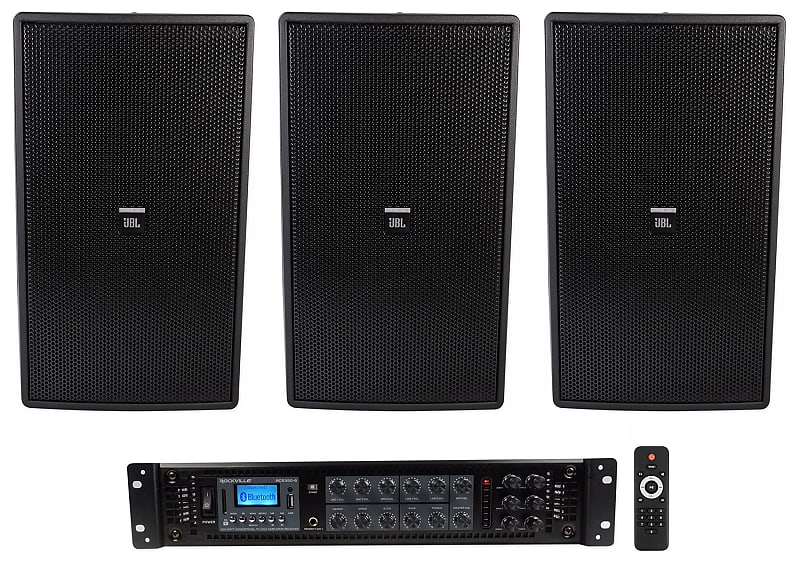 (3) JBL Control 29AV 8" Indoor/Outdoor Commercial 70v Reverb