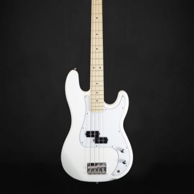 Aria STB PB/M Bass Guitar (White) for sale