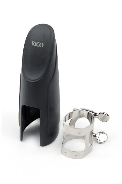 Rico RTS2N Tenor Saxophone Ligature/Cap for Metal Link Mouthpieces image 1