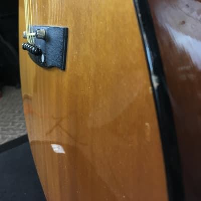 Castilla Vintage Acoustic Guitar w/ Chipboard Case image 7