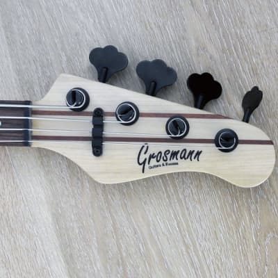 Grosmann Custom Guitars - Standard 4 string Bass - Swamp ash with EMG pickup - Last One - CLEARANCE image 5