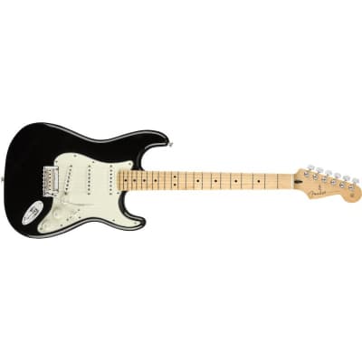 Fender Player Stratocaster Black Maple Neck image 2