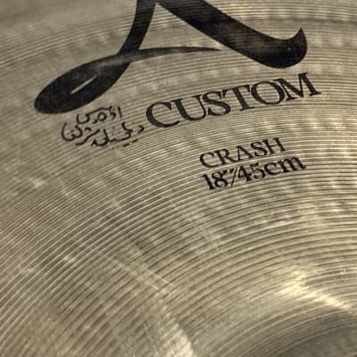 Zildjian 18" A Series Custom Crash Cymbal, 1350g 1999 image 3