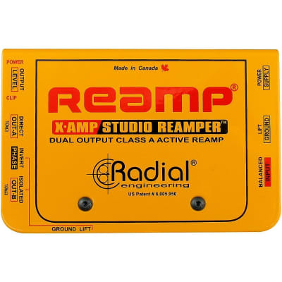 Radial Engineering R8001028 X-Amp Active Re-Amplifier with Two Outputs image 1