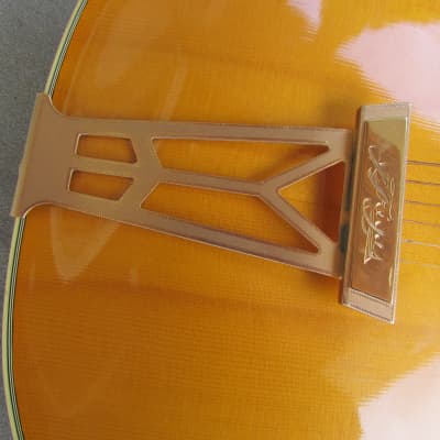 1998 Jim Triggs 18" Cutaway Archtop Natural Finish Spectacular Back Nashville Made Stromberg Copy image 10