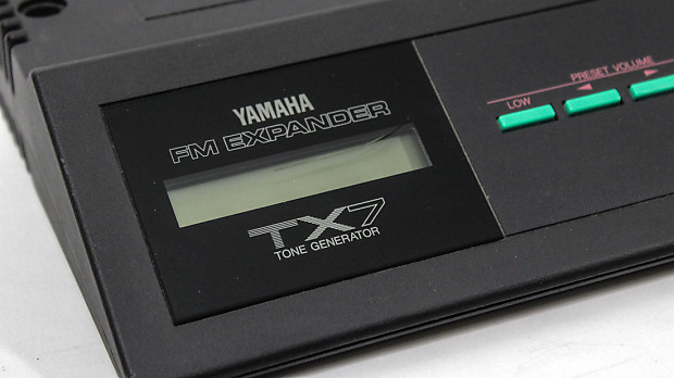 Yamaha TX7 FM Desktop Sound Module | Reverb