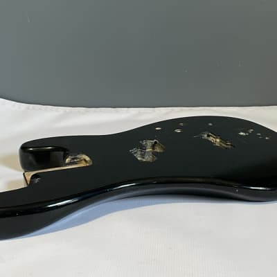 1980's Overseas Kramer Striker 700st Black 4 String Electric Bass Guitar Body image 20