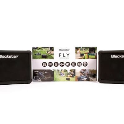 Blackstar Fly 3 3-Watt Mini Guitar Combo/Cabinet Stereo Pack | Reverb