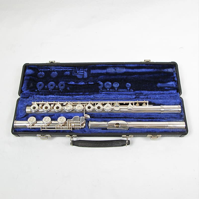 Gemeinhardt M3S Solid Silver Open Hole Flute Low B Foot Reverb