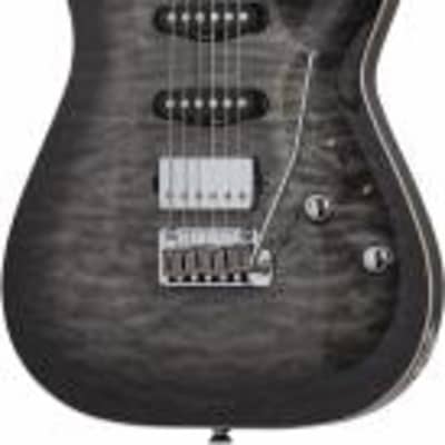 Schecter California Classic Series Electric Guitar w/ Case - Charcoal Burst image 23