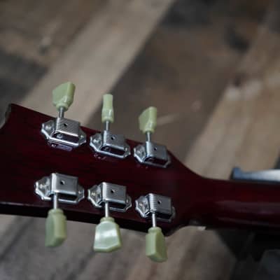 Photogenic LPJ-280 Cherry Junior Jr Single Cut Style Guitar P90
