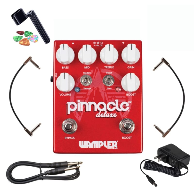 Wampler Pinnacle Deluxe v2 Distortion Pedal | Reverb