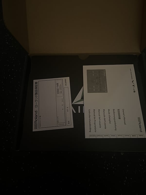 Roland VT-4 Voice Transformer 2018 - Black image 1