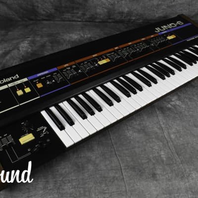 Roland JUNO-6 Polyphonic Synthesizer W/ Hard Case in Very Good Condition image 2