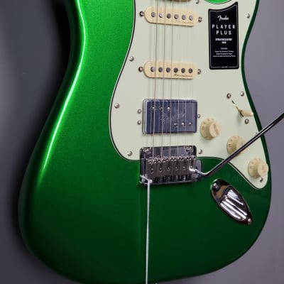 Fender Player Plus Stratocaster HSS with Maple Fretboard 2022 Present Cosmic Jade image 3