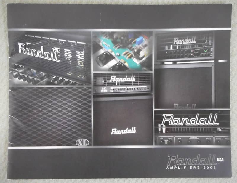 Randall Amplifier Catalog 2006 Reverb