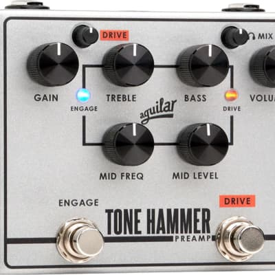 Aguilar Tone Hammer Preamp V2 | Reverb