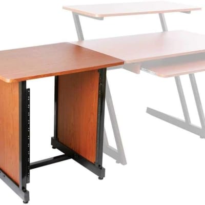 On-Stage WS7500 Series Workstation Rack Cabinet, Rosewood image 2