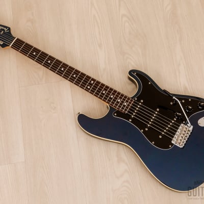 2010 Fender Aerodyne Stratocaster AST Gunmetal Blue, Near-Mint, Japan MIJ image 12