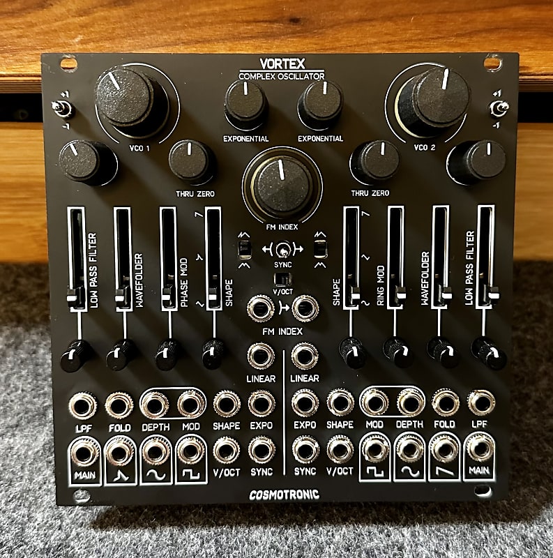 Cosmotronic Vortex Eurorack Complex Oscillator Module 2022 Reverb