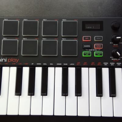 Akai MPK Mini Play Portable 25-Key MIDI Controller 2018 - Present - Black