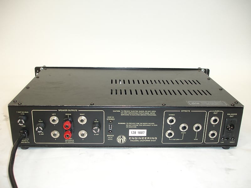 1990's SWR SM-400 400-Watt Bass Amp Head