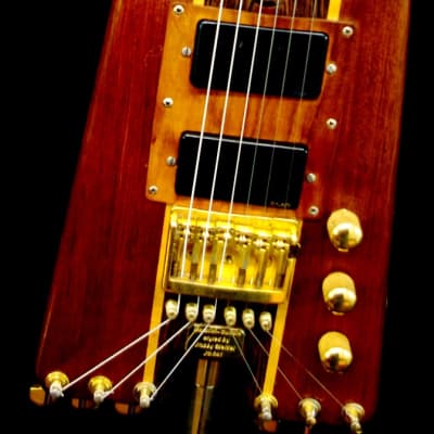 Warwick Nobby Meidel Guitar  1983 Natural. EXTREMELY RARE. Only 30 built. 15 Remain.  Headless. image 1