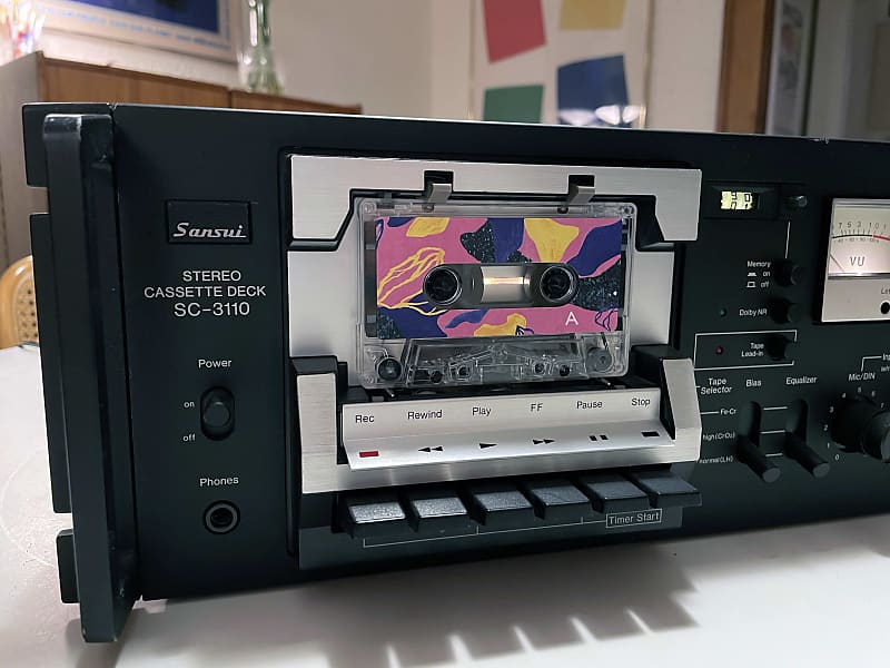 SANSUI SC-3110 カセットデッキ Sansui SC-3110 Cassette Deck – Innovative Audio